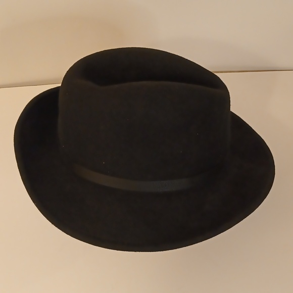 Men's black Wool Derby - Picture 2 of 5